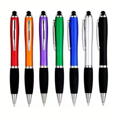Custom Colorful Gourd-shape Touch Screen Twist Ballpoint Pen